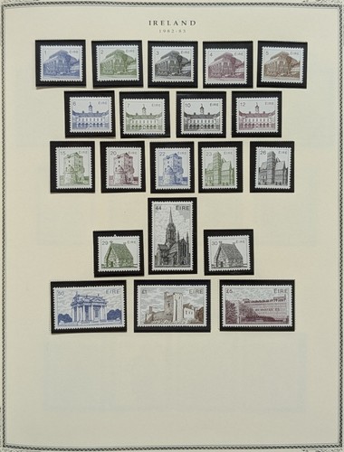 Irland Briefmarkensammlung 1929-1989 fast komplett meist postfrisch Scott Album geladen - Bild 9 von 12