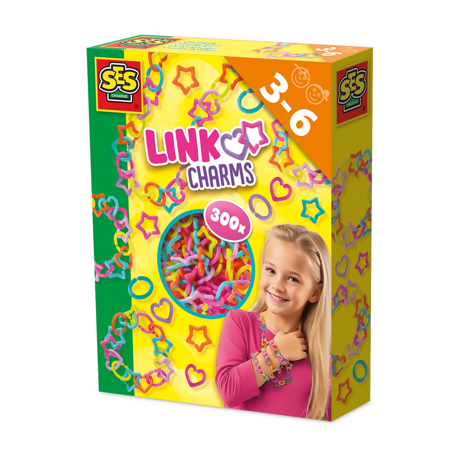 SES Creative Link Charms Create Your Own Jewellery Necklace Bracelet Mix & Match