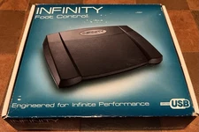 INFINITY FOOT CONTROL IN-USB-2 FOR TRANSCRIPTION DICTATION NEW