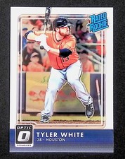 Tyler White Rated Rookie RC 2016 Panini Donruss Optic Baseball 51 Houston Astros