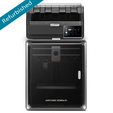 【Refurbished 90%】 ANYCUBIC Kobra S1 Combo FDM 3D Printer CoreXY Multicolor Print