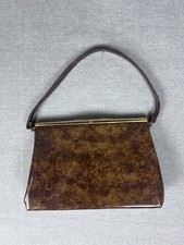 1950s 1960s Bobbie Jerome Box Bag, Vintage Purse, Rockabilly Retro Mod Purse