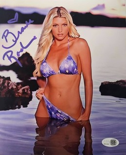 Brande Roderick autographed signed 8x10 Photo JSA COA Sexy Hot Playboy