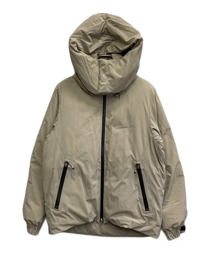 United Tokyo 2Way Laminate Down Jacket Men's Size M Beige - product listing photo
