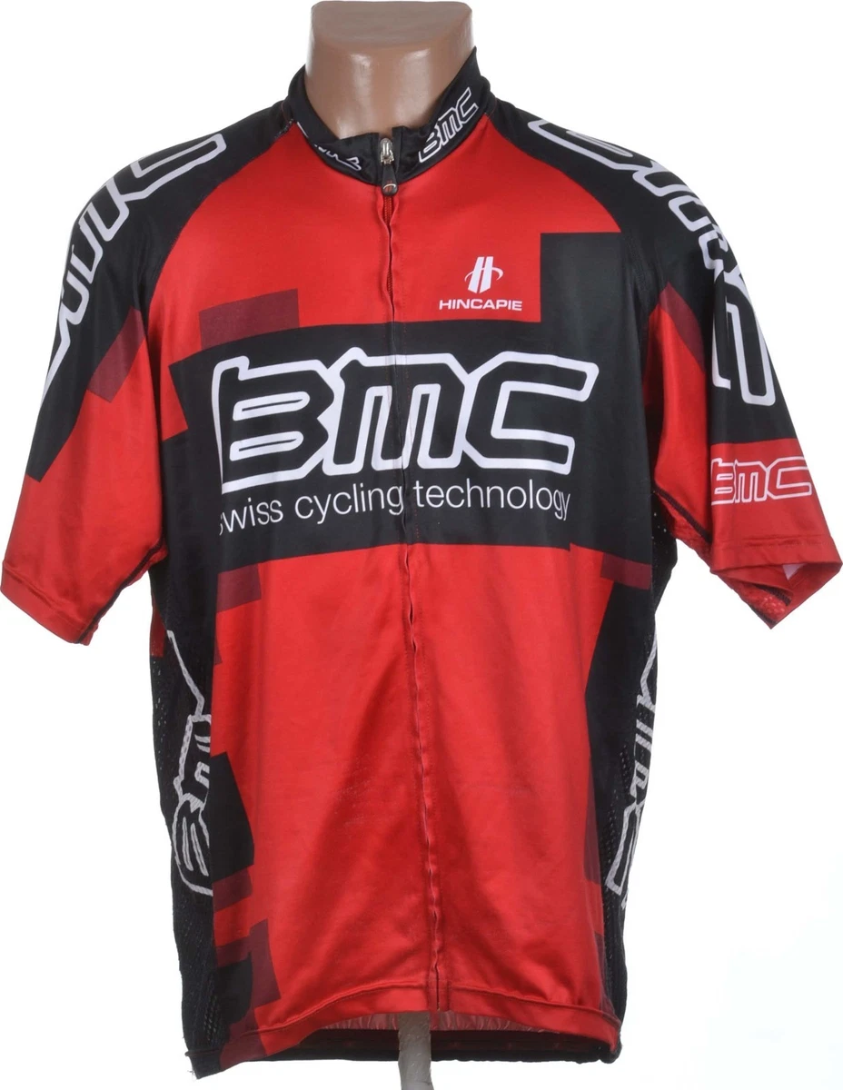 Ensemble cuissard vélo et maillot cyclisme équipe pro BMC Suisse 2018