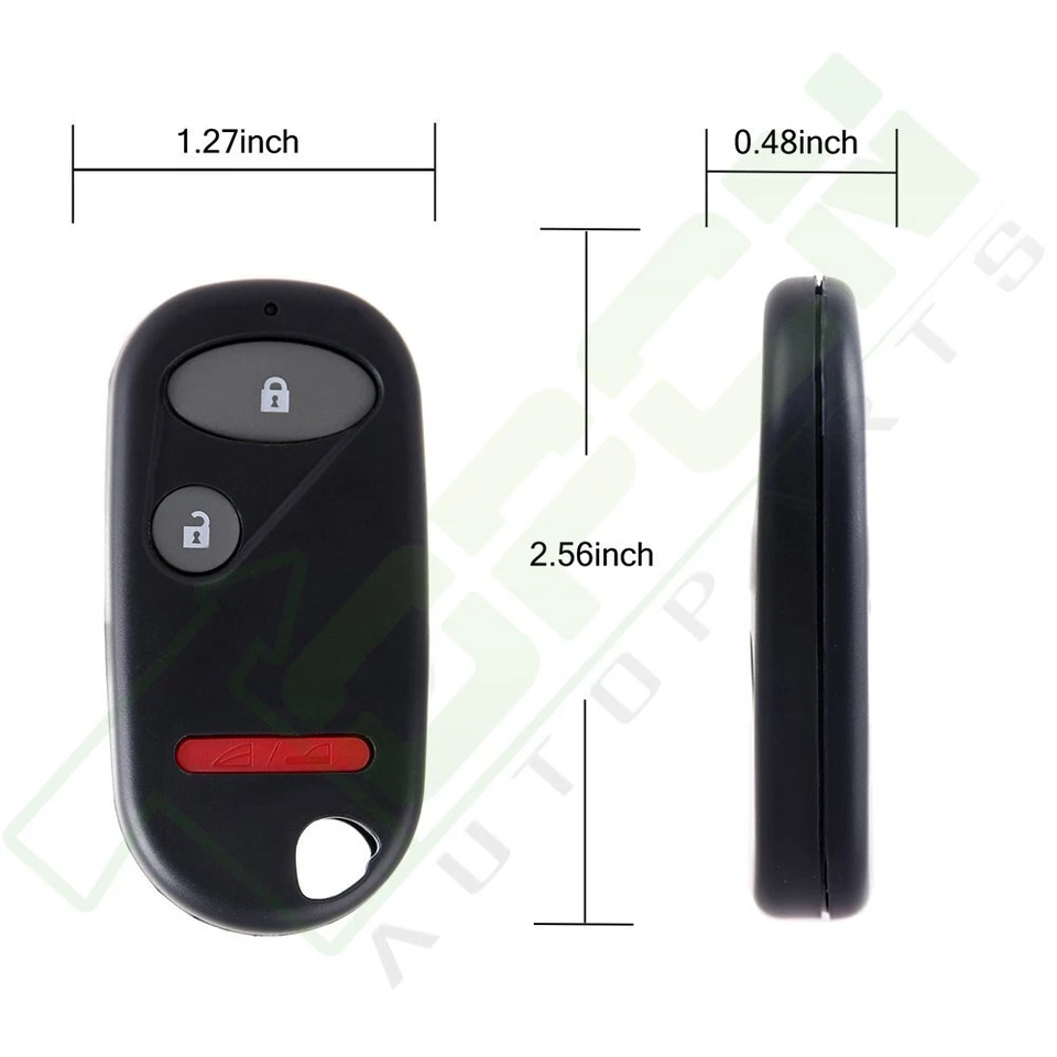 2 For Honda Element 2002 2003 2004-2011 Keyless Entry Remote Control Car Key Fob - Image 2 of 4