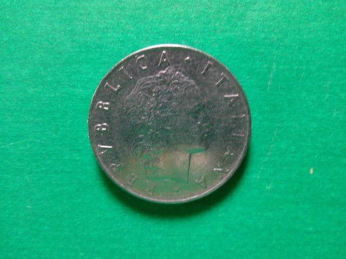 50 Lire Münze Italien 1955 - Bild 1 von 2