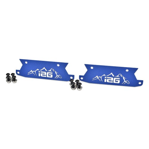 IAG Off-Road Color Logo Plates - Black, Blue, Orange, Red, or Stainless Finish - Foto 6 di 6