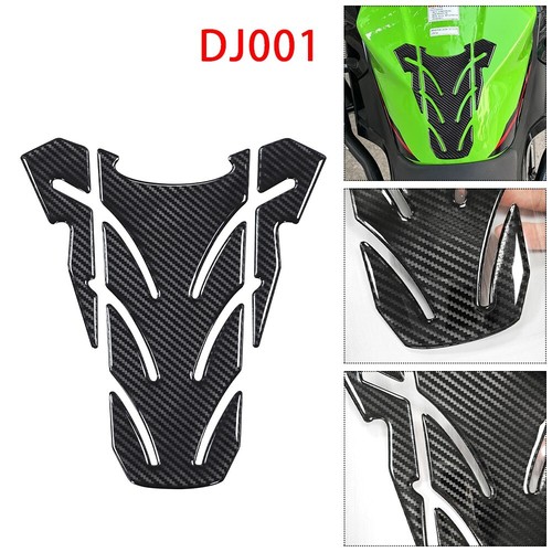 Universal 5D Carbon Fiber Gas Fuel Tank Pad Protector Sticker Motorcycle Bobber