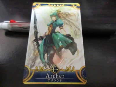 FGO Fate Grand Order Arcade Card Servant Atalanta c - Image 1 of 2
