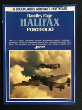HANDLEY PAGE HALIFAX PORTFOLIO Brooklands Aircraft by R. M. Clarke Airplane Pics