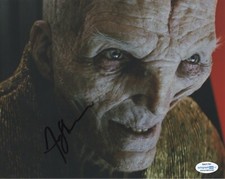 Andy Serkis Star Wars Autographed Signed 8x10 Photo ACOA 2020-1