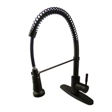 GSY8885DL Single-Handle Pre-Rinse Kitchen Faucet, Oil Rubbed Bronze, Bronze