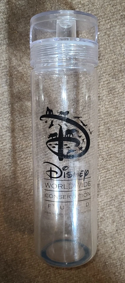 Botella de agua infusora Disney Worldwide Conservation Fund 27 oz tapa abatible Foto 4 de 4
