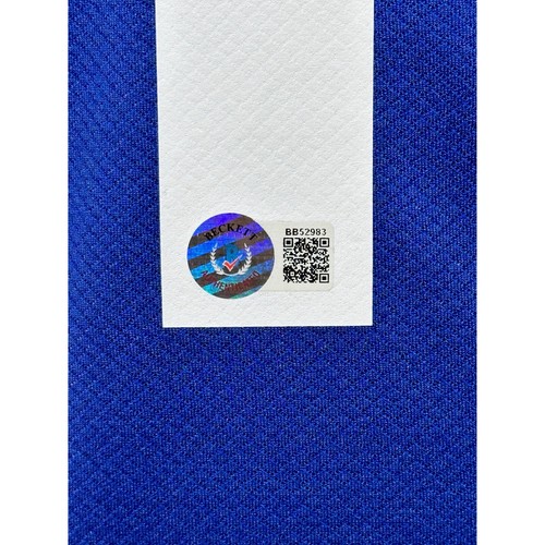 Maglia calcio Mason Mount Chelsea blu Nike firmata BAS COA - Foto 3 di 5