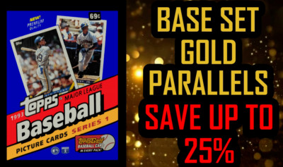 1993 Topps GOLD Baseball Parallels - You Pick - Multi-Card Discounts!