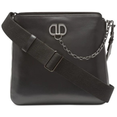 DKNY Linton Leather Messenger