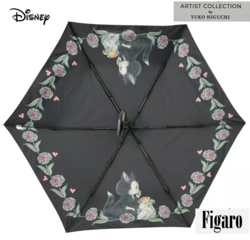 Disney Store Japan  Figaro Cleo ARTIST COLLECTION YUKO HIGUCHI folding umbrella - Picture 1 of 4