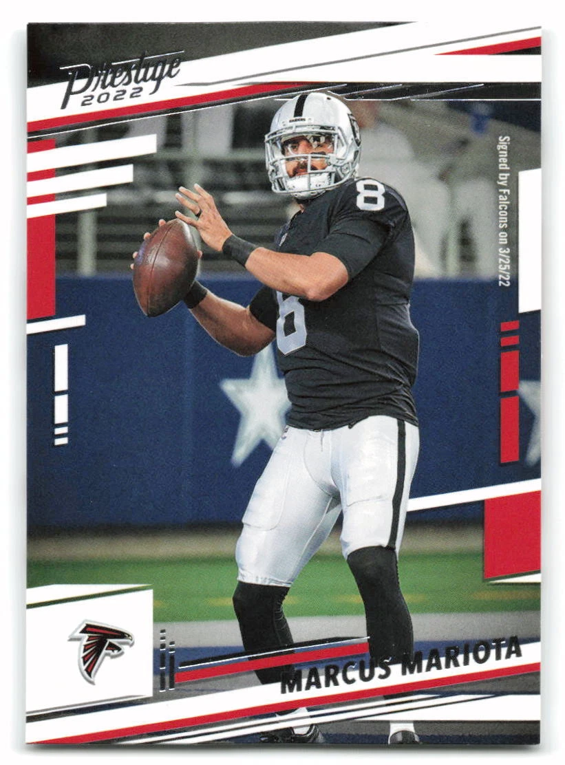 Marcus Mariota 2022 Panini Prestige FOOTBALL #292 Atlanta Falcons | eBay