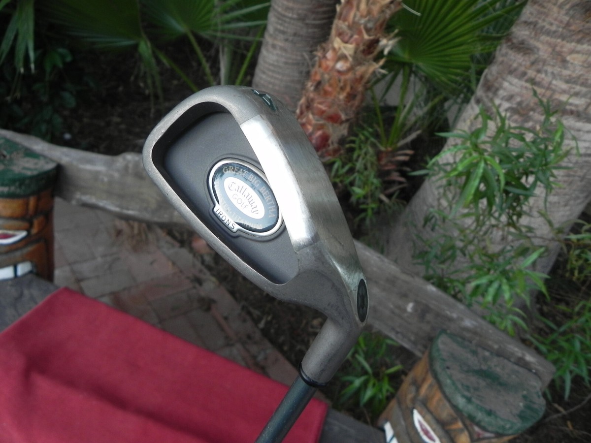 Fers Great Big Bertha en graphite Callaway pas cher, Golf Leader