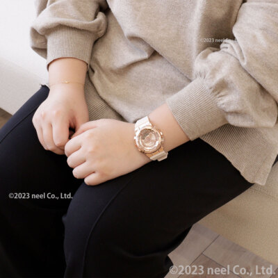 CASIO G-SHOCK GM-S110PG-4AJF Ana-Digi Pink Gold Unisex Watch