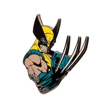 Wolverine Claws Out Lapel Pin Multi-Color