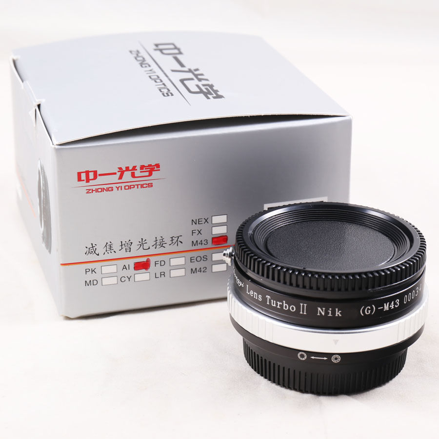 Zhongyi Lens Turbo II Focal Reducer Adapter Nikon F AI G to Zhongyi Lens Turbo II Focal Reducer Adapter Nikon F AI G to