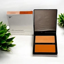 It Cosmetics Hello Cheekbones Matte Bronzer & Radiance Highlighter Contour Duo
