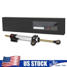 Front Aluminum Long 330MM Steering Stabilizer...