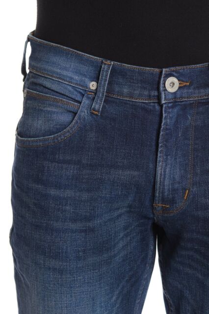 HUDSON Jeans AZURE CLEAN Byron Radius Stretch Straight Jeans Size 31 ...