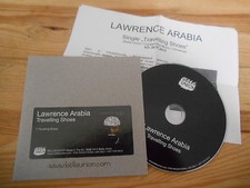 CD Indie Lawrence Arabia- Travelling Shoes (1 Song) Promo BELLA U cb Pressk