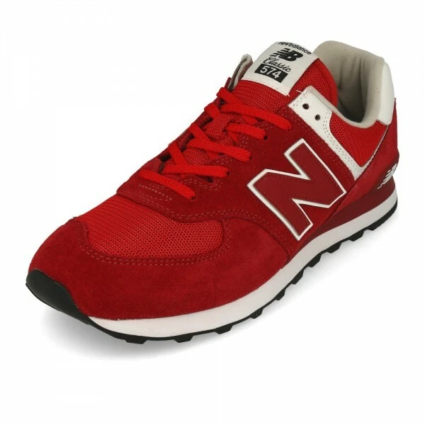 Fiordo Imperio Elemental NEW Balance Trainers Mens ML574SSO Crimson Red Mens Low Sneaker Suede SZ US  9 | eBay