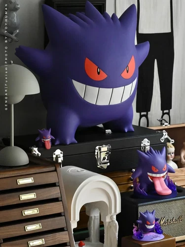 Funism Pokémon Home Collection Gengar 1/1 Scale Vinyl Figure Statue 43cm HOT! - Imagen 5 de 16