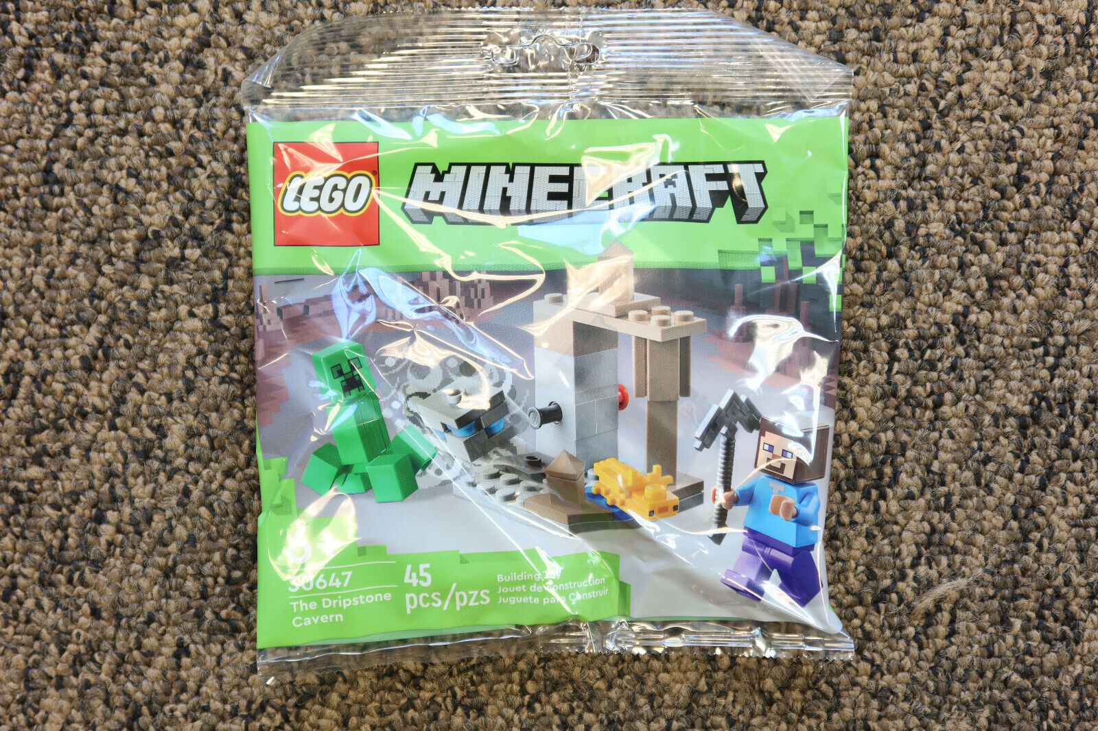 New LEGO Minecraft The Dripstone Cavern Set # 30647 Set with 45 Pieces