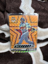 2022 Panini Mosaic Albert Pujols 2000s Stars Orange Reactive Mosaic Refractor 🔥