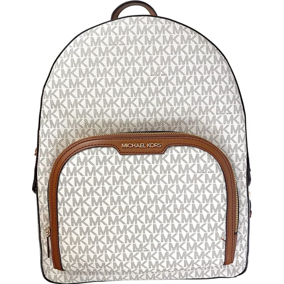 MICHAEL KORS ベージュレザーリュック MICHAEL KORS マイケルコース レザーリュック - メルカリ