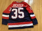 MIKE RICHTER AUTOGRAPHED SIGNED USA HOCKEY JERSEY JSA  COA