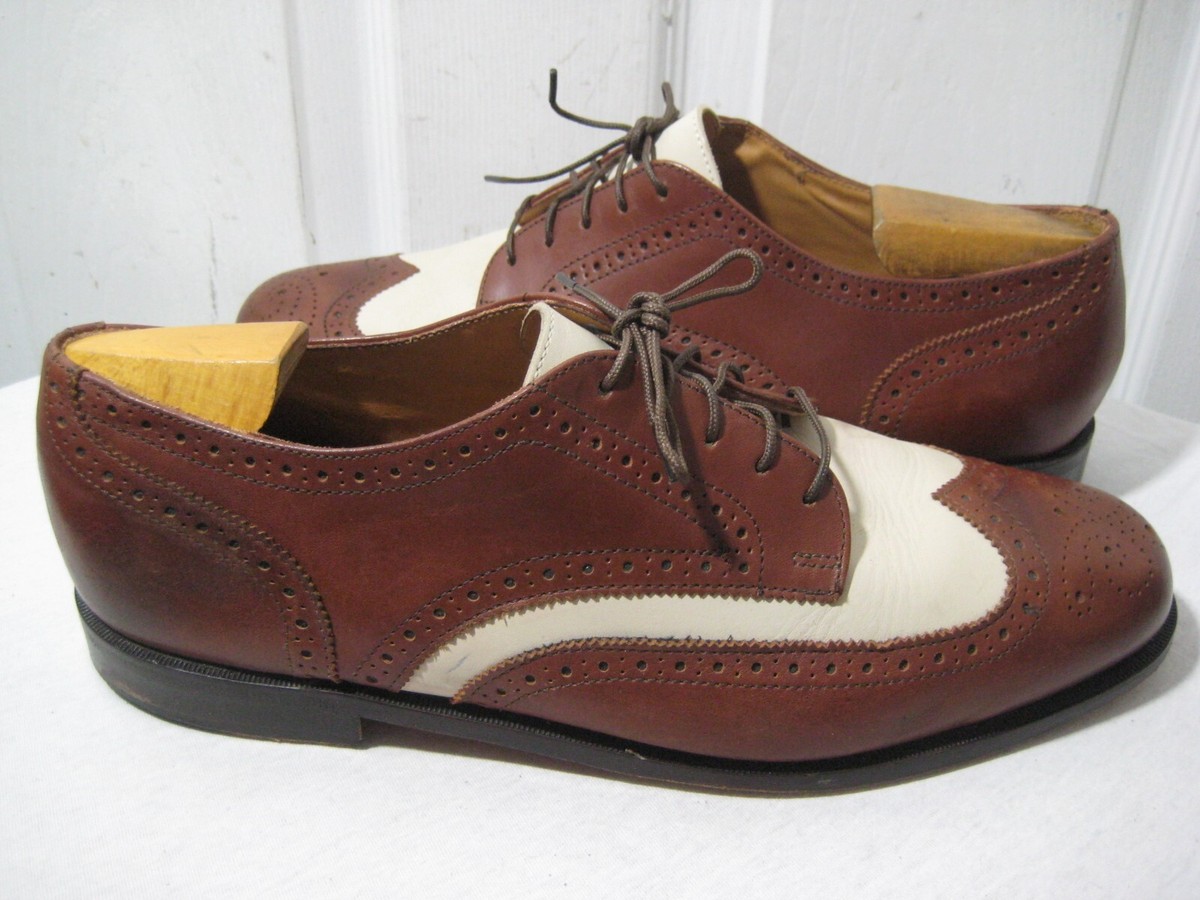 Cole Haan American Classics Longwing Wingtip Oxford Shoes Brown Leather Men 11.5 Cole Haan Men main image 3