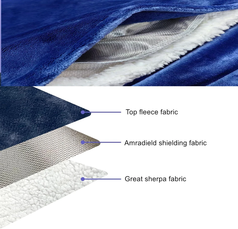 Одеяло Faraday, защитное одеяло от электромагнитных помех для беременных и всей семьи - Изображение 4 из 4