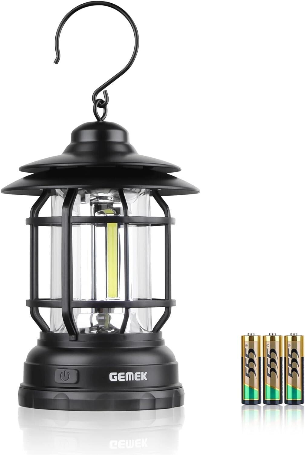 Linterna De Acampada Retro Portátil Luz De Tienda Cob para Acampada