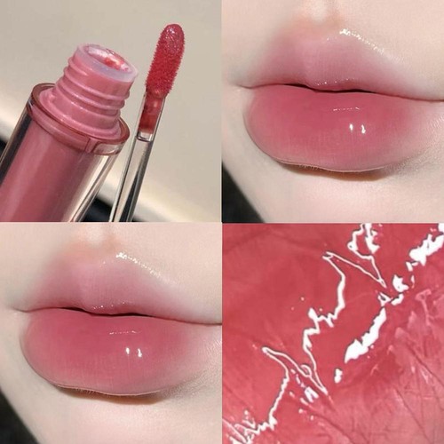 Moisturizing High Color Rendering Water Mirror Lip Glaze Lightweight Texture`,. - Picture 2 of 26