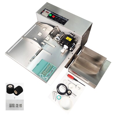 110V MY-380F Continuous Solid-ink Coding Machine Widen Stainless Steel