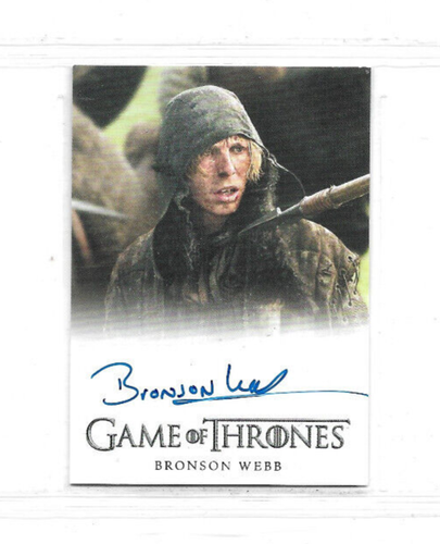 Game Of Thrones Autograph And Relic Card Selection NM Rittenhouse - Picture 222 of 239