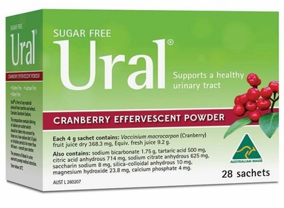 Ural sachets cranberry 28x 4g (9316626102556)