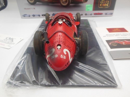 CMC M-148 Maserati 250F Dirty Hero GP Frankreich 1957 Sieger J.M. Fangio 1:18 - Picture 5 of 13
