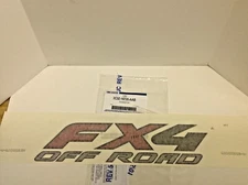 2003 2004 Ford Super Duty RH LH Arizona Beige Red FX4 Off Road Bedside Decal OEM