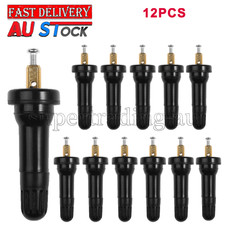 12PCS VALVE STEMS For Ford Ranger Tyre Pressure Sensors Rubber Snap In TPMS Tire