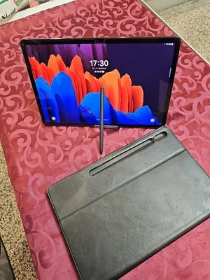 Samsung Galaxy Tab S7 12,4 Zoll 256GB, 8GB Ram Wi-Fi, Black Sehr Gut - Bild 1 von 4