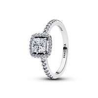 Pandora Ring Funkelnder Quadratischer Strahlenkranz 193555C02 Gr. 56