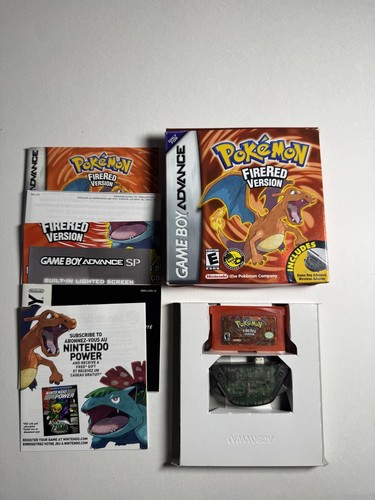 Jeu Pokemon Red (Version Rojo) Game Boy - Version Espagnole - Bon état